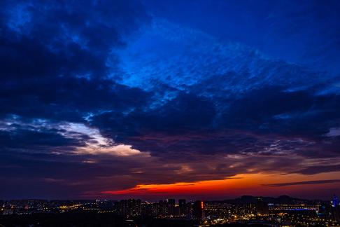 The distant sunset 14