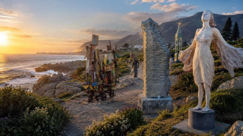 Sculptures on the Cliff 