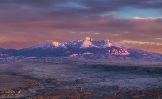 Mountains and Clouds in Utah