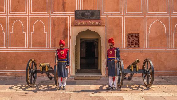 Jaipur City Palace Guards