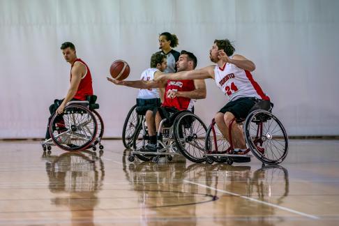 Wheelchair Basketball 11