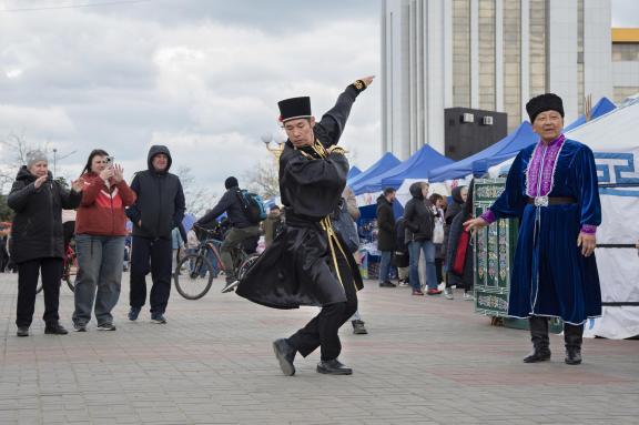 In the dance
