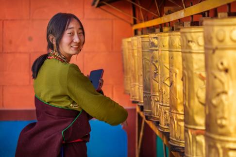 Tibet girl