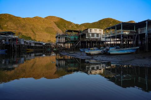 A corner of a fishing village
