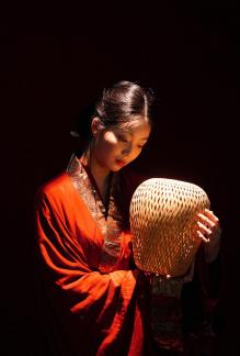 Bamboo Lantern Lady