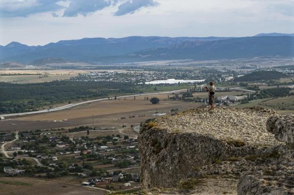 View from the mountain