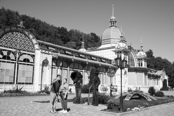 At the Pushkin Gallery