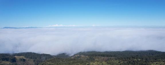 Rolling white clouds 1