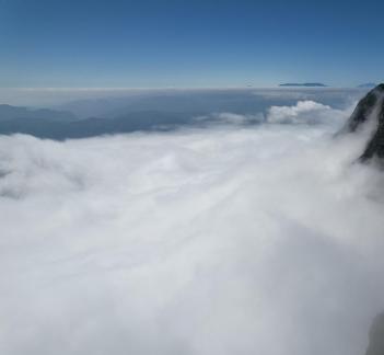 Rolling white clouds 3