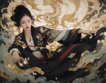 Chinese Ancient Costume Lady 2