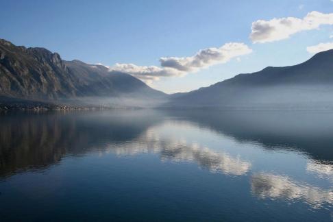 Mist in the Bay of Kotor 1