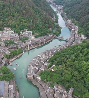 Rural Village by the Riverbank 19