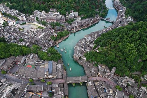 Rural Village by the Riverbank 20