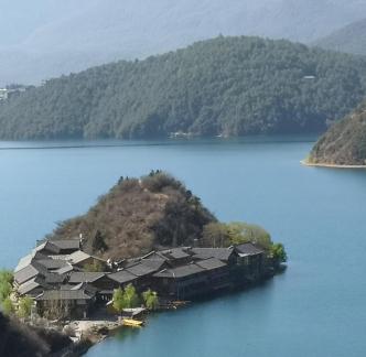 Mountains surround water 22