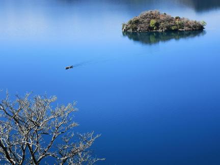 Reflecting on the Blue Sky 9