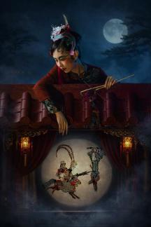 Shadow Play by Moonlight