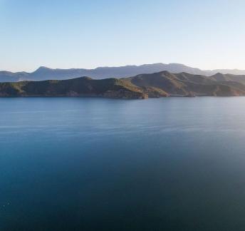 Blue blue lake water 3