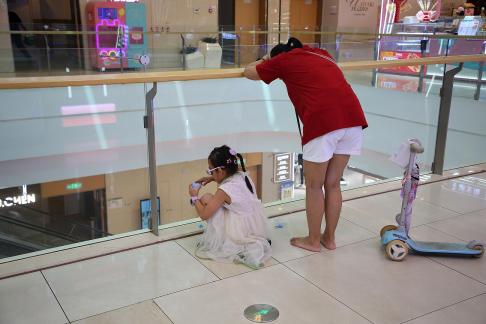 Strolling around the mall 49