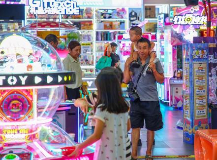 Strolling around the mall 53