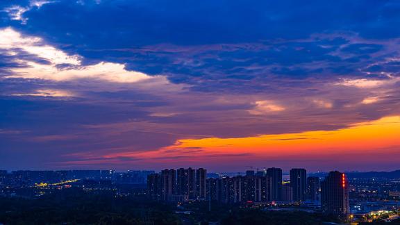 The distant sunset 6
