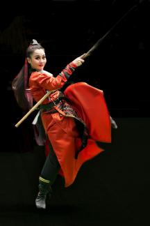 Martial arts chivalrous woman