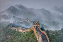 Morning fog of the Great Wall