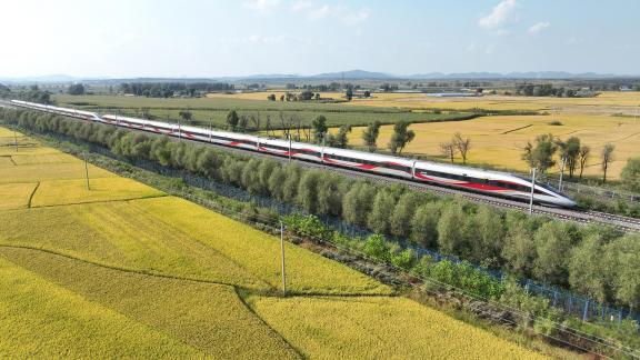 Through rural highspeed rail
