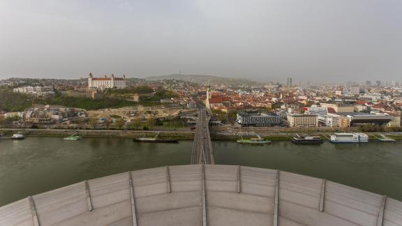 VIEW FROM THE UFO TOWER