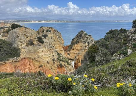 Coast close Lagos Portugal