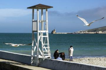 Spring day in Feodosia