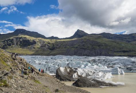 Vatnajokull bay