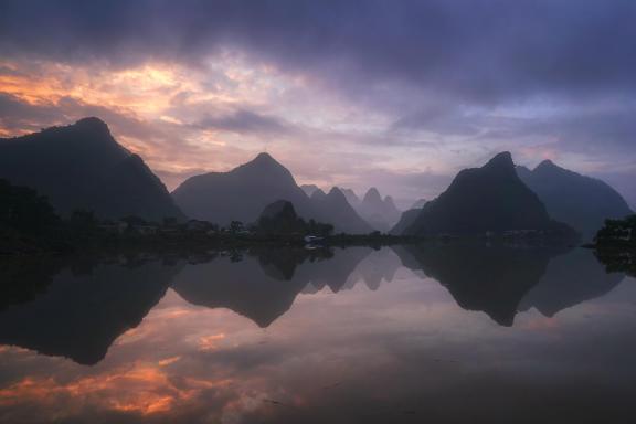 Guilin Red Sunrise