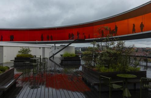 The rainbow on top of Aros 2