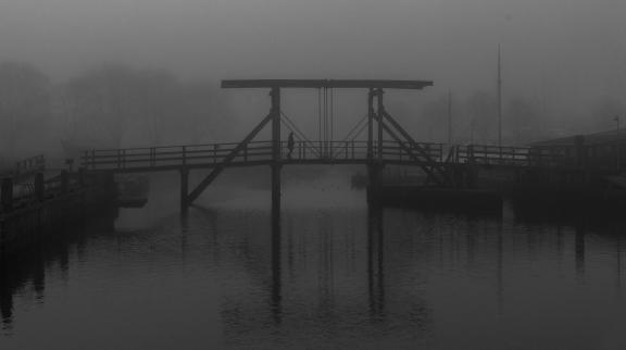 Museum Island in Fog 2