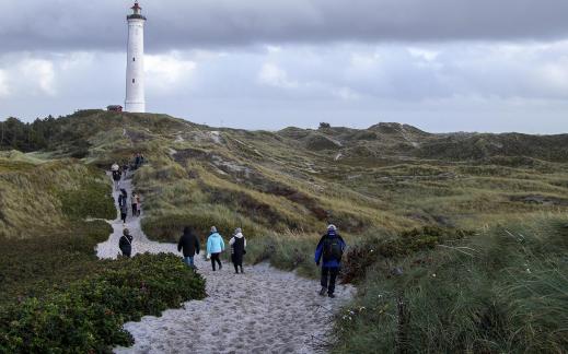 Lighthouse by the North Sea