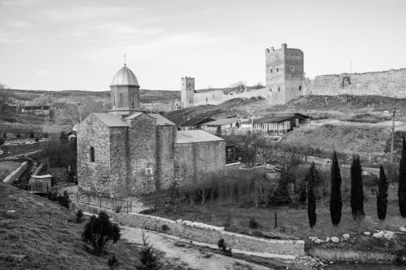 Genoese fortress at dawn