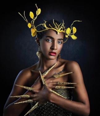 Black and gold colours