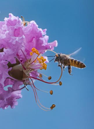 The Life Dance of Bee and Bloom