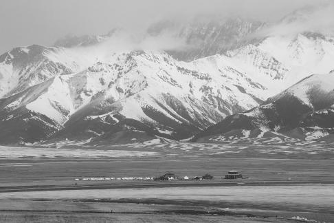 Seeing the snow capped mountains 9