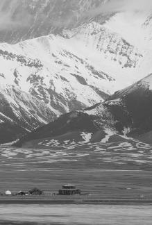 Seeing the snow capped mountains 11