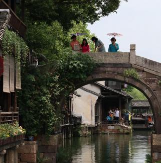 Crossing the Water Town Bridge 5