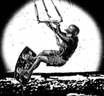 Kite surfing 16B
