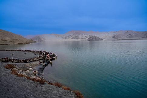 Overlooking Baisha Lake