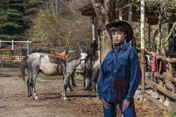 Young jockey