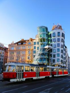 Dancing building