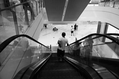 Strolling around the mall 17