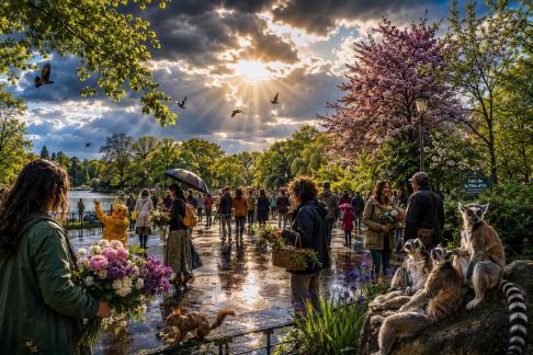 In God s garden