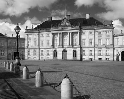 Amalienborg Castle in Copenhagen