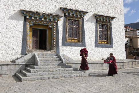 Songzanlin Temple Monks