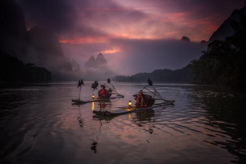Guilin Blue Hour 01